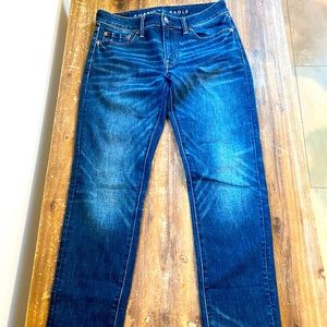 30x32 American Eagle Airflex Skinny fit Blue Jeans